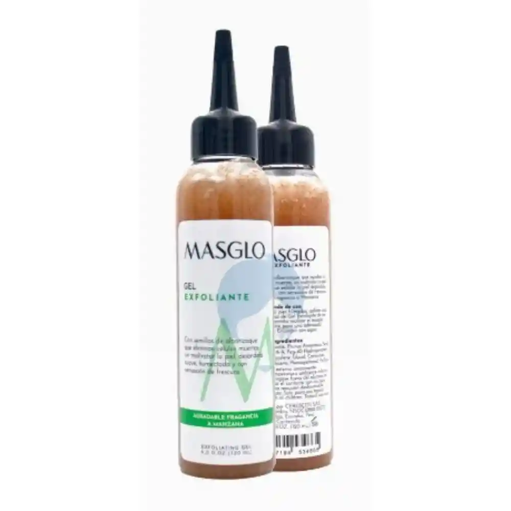 Masglo Gel Exfoliante Con Fragancia A Manzana 120ml