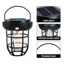 Lampara Vintage Solar Led Exterior Sensor Movimiento Cl-t66