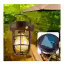 Lampara Vintage Solar Led Exterior Sensor Movimiento Cl-t66