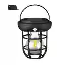 Lampara Vintage Solar Led Exterior Sensor Movimiento Cl-t66