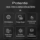 Lampara Vintage Solar Led Exterior Sensor Movimiento Cl-t66