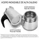 Cafetera Italiana Espresso Maker Acero Quirurgico 9 Tazas