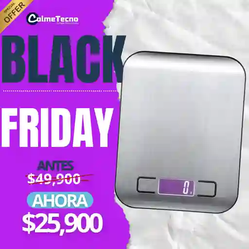 Báscula Digital Gramera De Cocina Balanza 5000g 5kg Led
