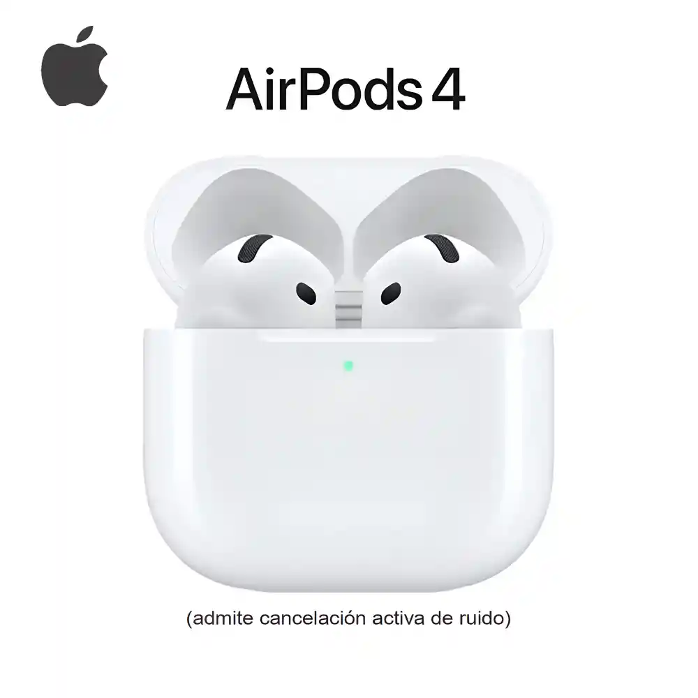 Auriculares Airpods 4ta Generación Anc Carga Inalambrica Aaa
