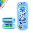 Cartuchera Escolar Infantil Astronauta Niños Space Travel