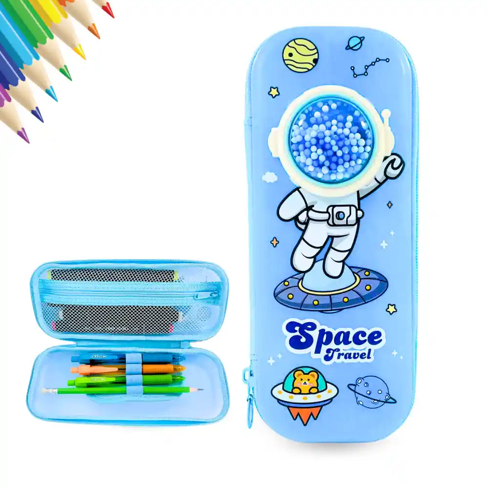Cartuchera Escolar Infantil Astronauta Niños Space Travel