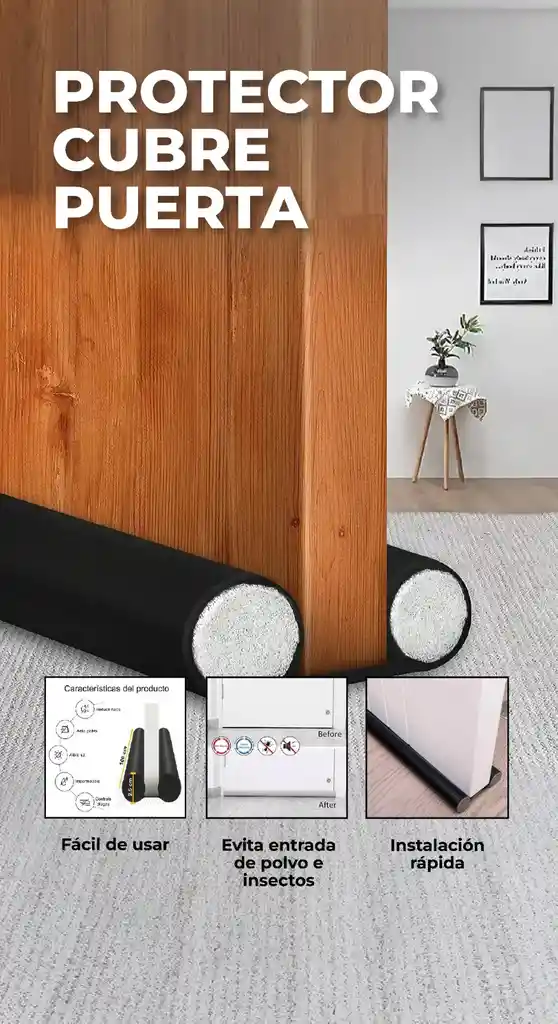 Tapon De Puertas Burlete