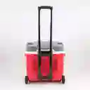 Nevera Camping Igloo Latitud Rodillo 46x18x34cm Rojo 30 Lt