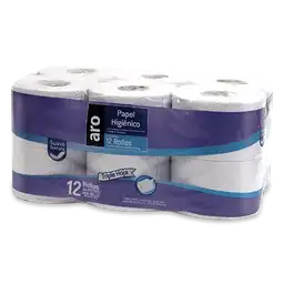 Papel Higienico Aro Triple Hoja 12ux30m