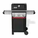 Asador A Gas Weber Spirit E310 3 Quemad 122x117x67cm Negro Acero
