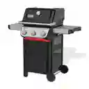 Asador A Gas Weber Spirit E310 3 Quemad 122x117x67cm Negro Acero