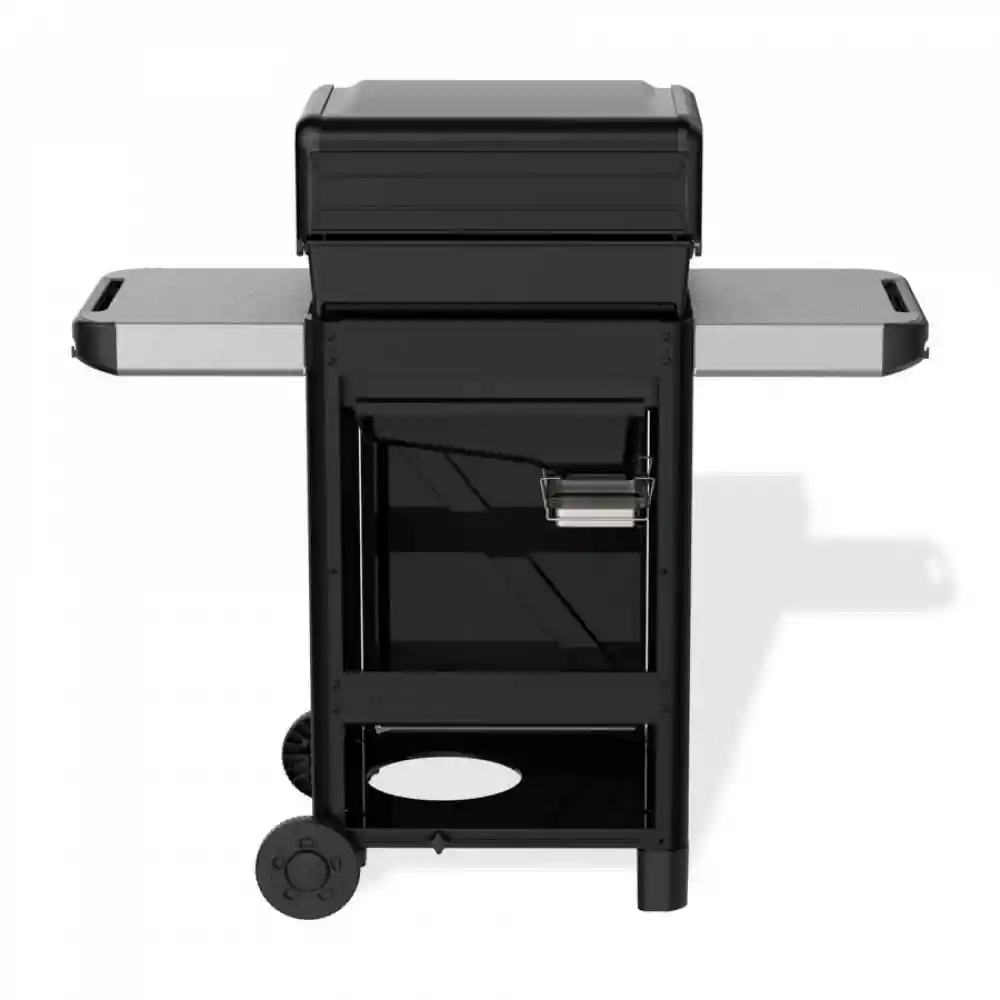 Asador A Gas Weber Spirit E310 3 Quemad 122x117x67cm Negro Acero
