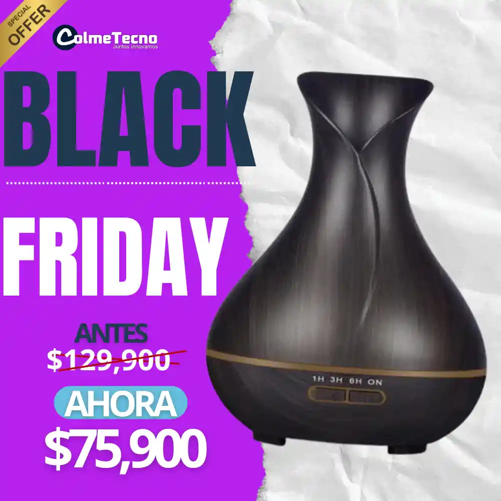Humidificador Difusor De Aromas 300ml + Control