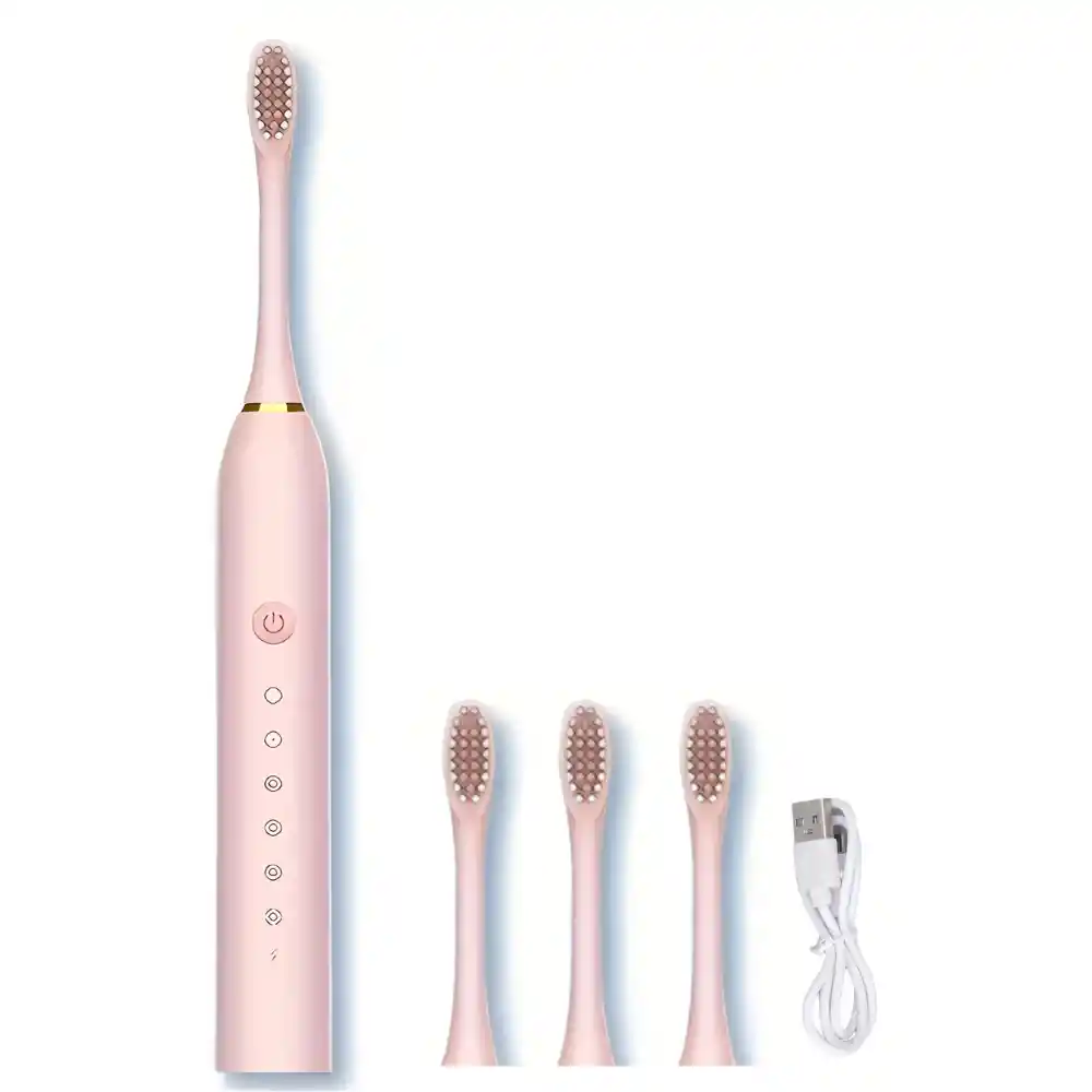 Cepillo Dental Electrico Recargable 6 Velocidades Usb