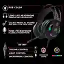 Diadema Gamer Rgb Microfono Bajos Profundos Auriculares V10