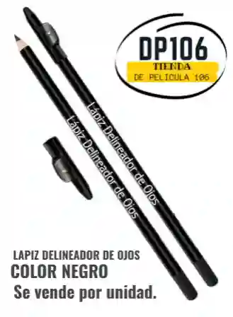 Lapiz De Ojos Negro - X 1 Und