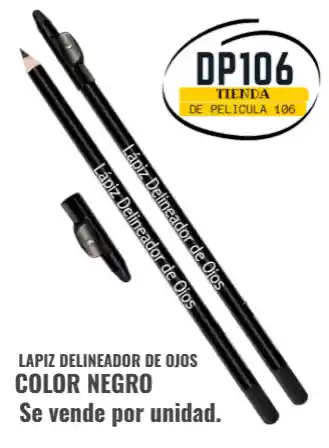 Lapiz De Ojos Negro - X 1 Und