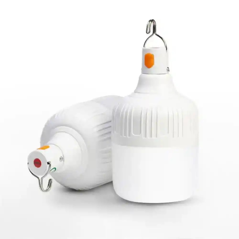 Bombillo Led Recargable Emergencia 3 Modos Alto Brillo 30w