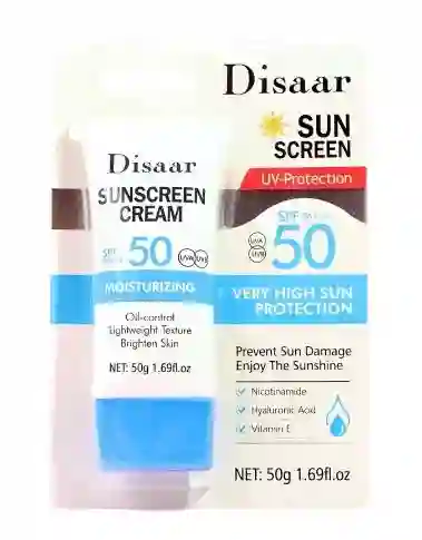 Protector Solar En Crema Spf 50 Control Grasa 50g