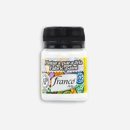 Pintura Para Tela Resistente Al Lavado 30 Cc Blanco