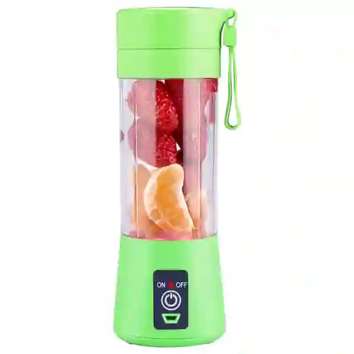 Licuadora Batidora Personal Recargable Juice Blender - Verde