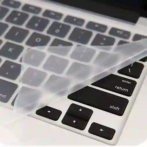 Protector De Teclado Portátil En Silicona Tamaño 14 Y 15 Pulgadas