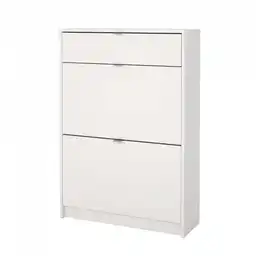 Zapatero Tvilum Shoes 70x24x125cm Blanco