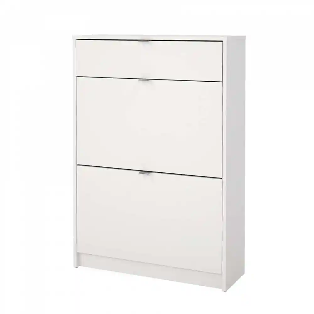 Zapatero Tvilum Shoes 70x24x125cm Blanco