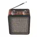 Radio Clásico Retro Nano-tec Nt-r1250 – Multibanda Am/fm/sw Con Reproductor Multimedia