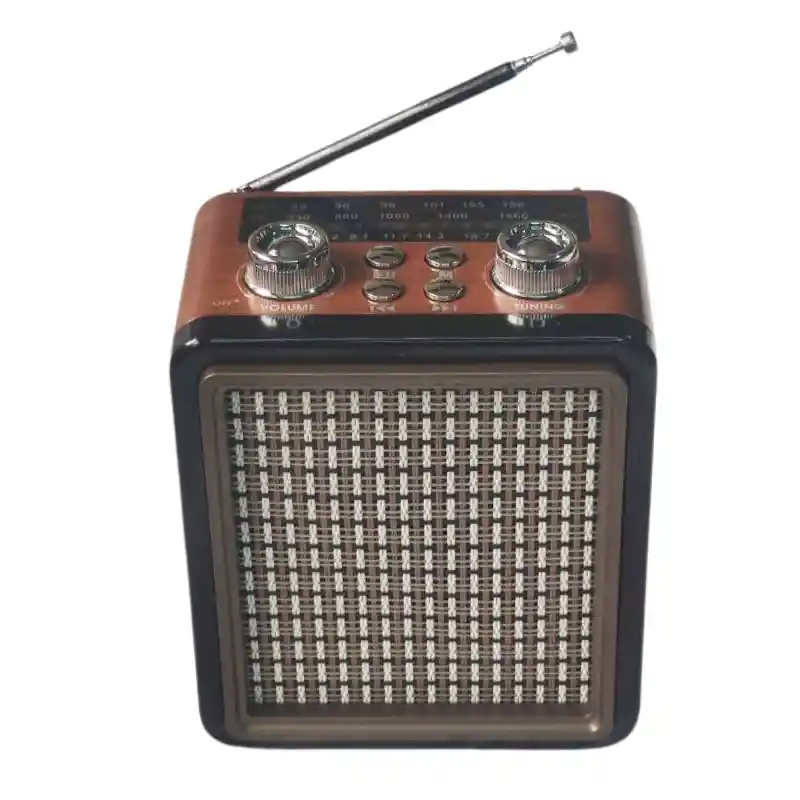 Radio Clásico Retro Nano-tec Nt-r1250 – Multibanda Am/fm/sw Con Reproductor Multimedia