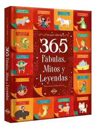 Libro Didáctico 365 Fábulas, Mitos Y Leyendas Para Niños