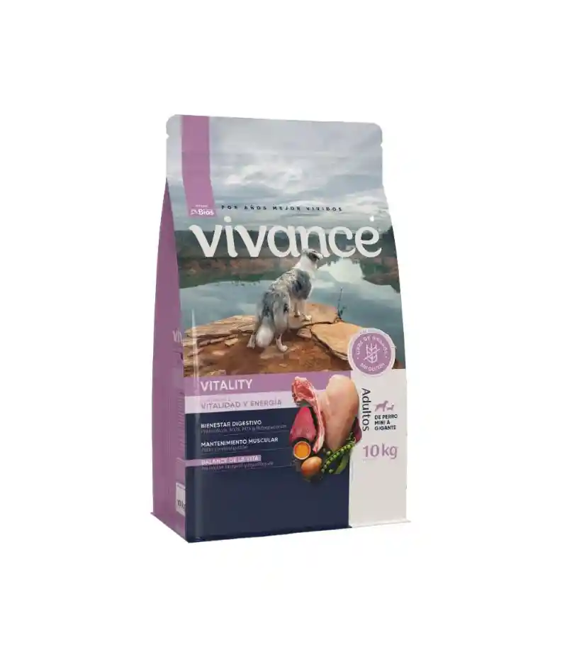 Vivance Vitality Perros Adultos X 10 Kg