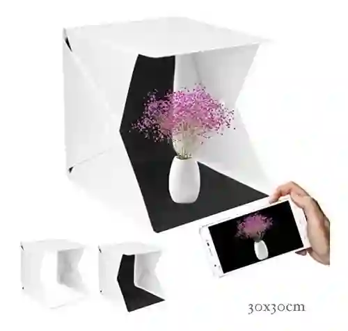 Caja De Luz Estudio Para Fotografia 30 Cm
