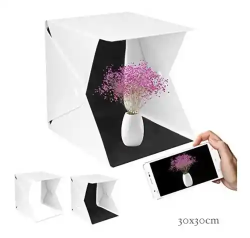 Caja De Luz Estudio Para Fotografia 30 Cm