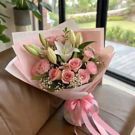 💐 Bouquet “encanto Rosado”