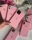 Silicone Case Iphone 13 Pro Max - Rosado