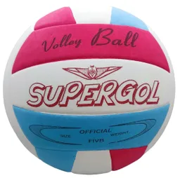 Balón De Voleibol #5 Iniciacion Soft Touch/ Azul - Rojo