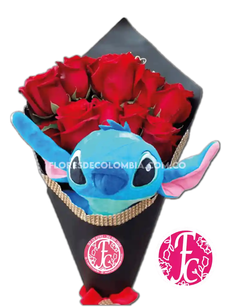 Stitch 10 Rosas