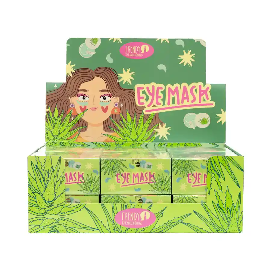 Mascarilla De Hidrogel Para Ojos Aloe Trendy Em15