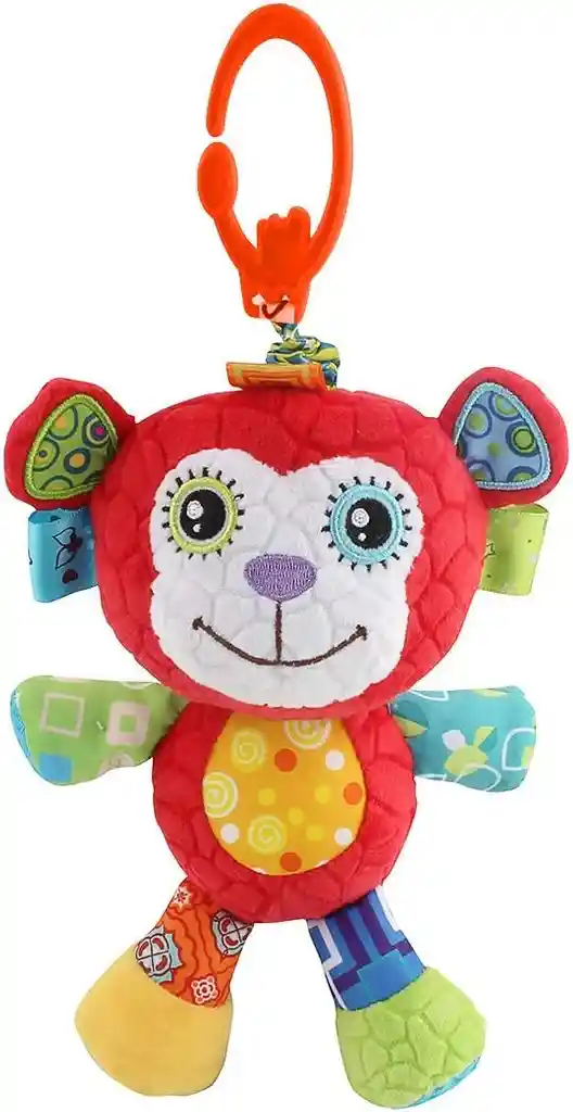 Juguete Sensorial Monito De Actividades Colgante Para Niños