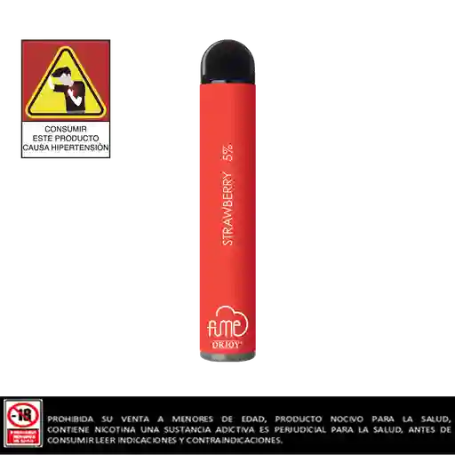 Fume Vapeador Ultra 2500 Strawberry