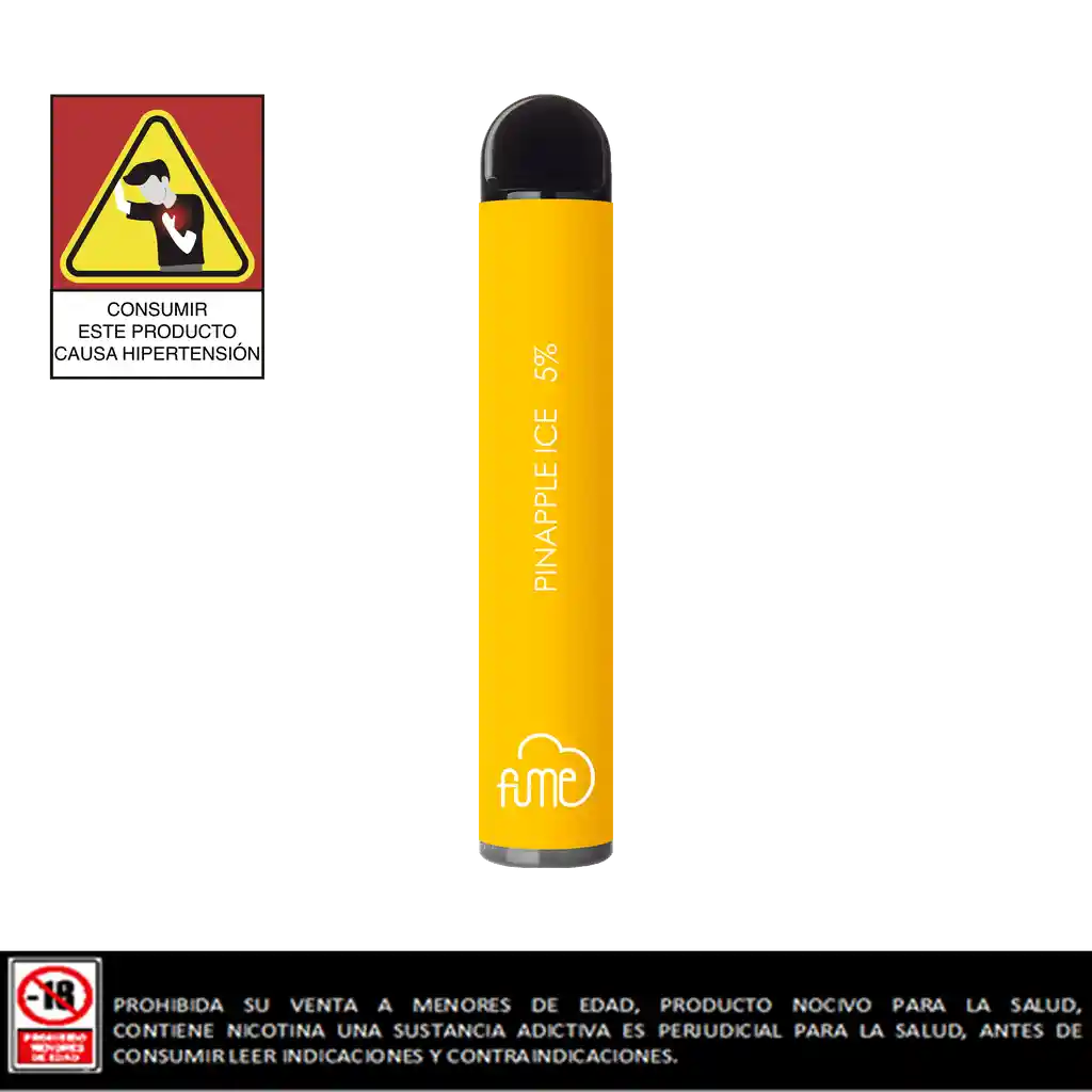 Fume Vapeador Ultra 2500 Pineapple Ice