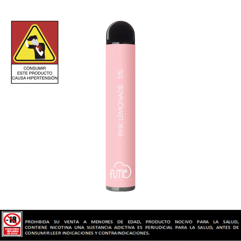 Fume Vapeador Ultra 2500 Pink Lemonade