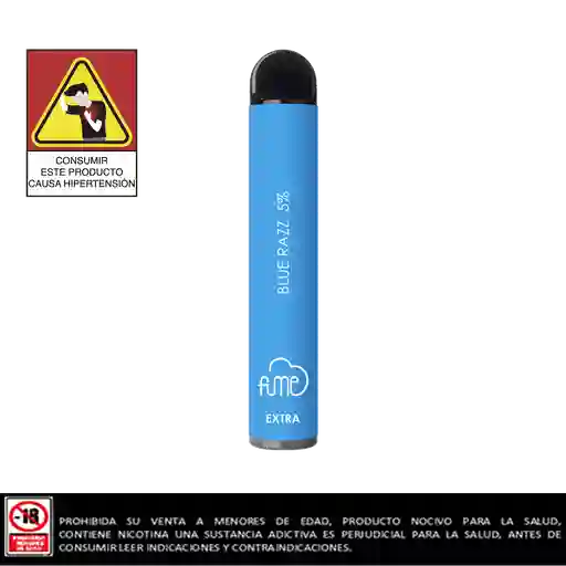 Fume Vapeador Extra 1500 Blue Razz