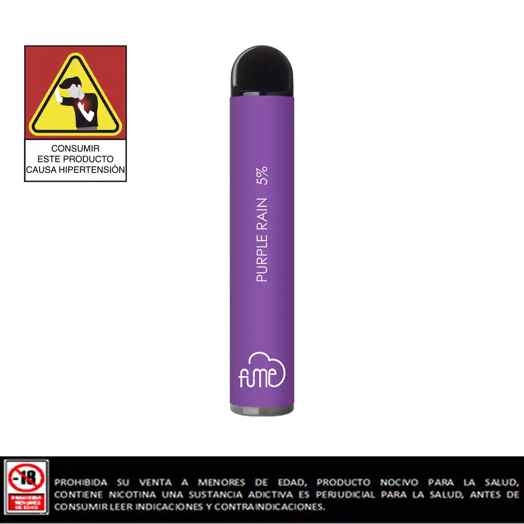 Fume Vapeador Extra 1500 Purple Rain