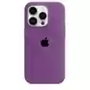 Silicone Case Iphone 16 - Morado Oscuro