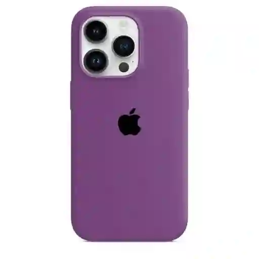 Silicone Case Iphone 16 - Morado Oscuro