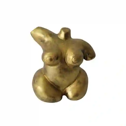 Escultura Mujer – Decoración Artesanal En Arcilla 11 C.m.