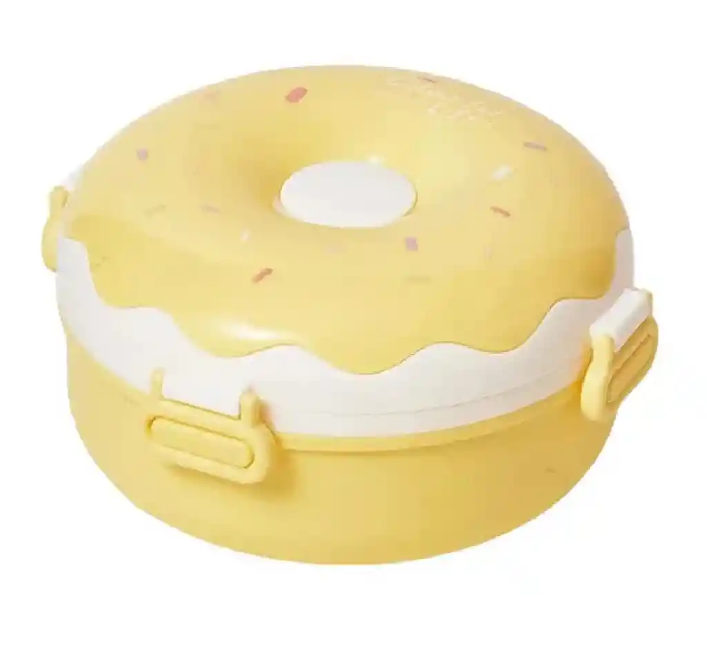 Lonchera Porta Comida Termico Con Forma De Dona