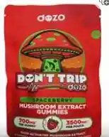 Dozo Gummies Dont Trip 420 Mg Sabor Strawberry Crazy